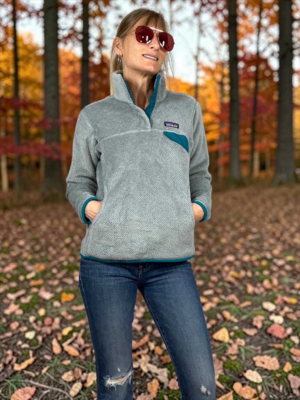 Patagonia Womens Re-Tool Snap-T Pullover Jacket S Gray Gorpcore